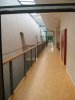 Couloir de l'étage amenant aux salles du pavillon 1,2,3